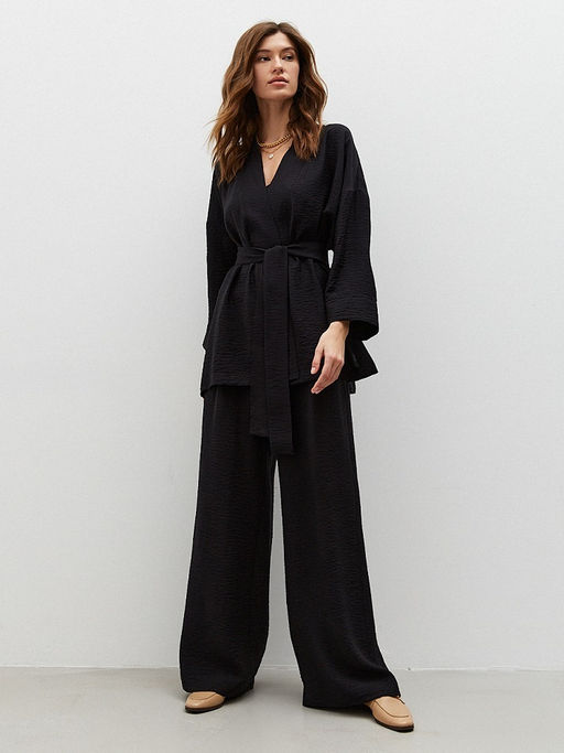 Кимоно из вискозы с поясом