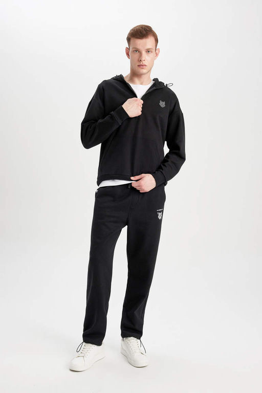 Широкие спортивные штаны оверсайз с карманами - Defacto фото 3