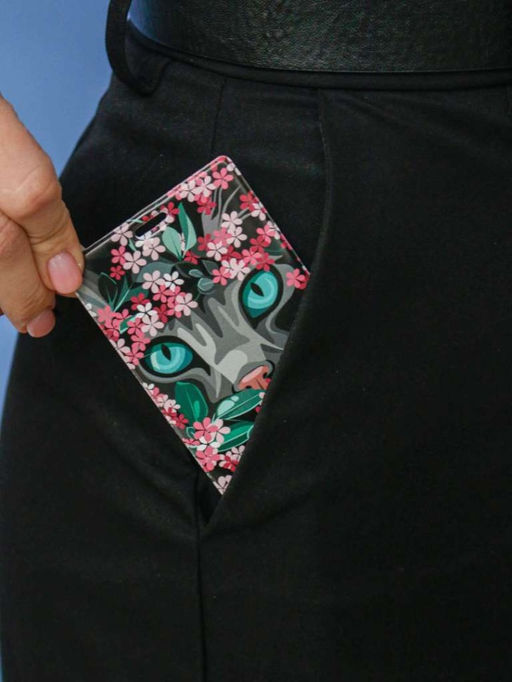 Держатель для карт Green eyes (6,5 х 10,4 см)