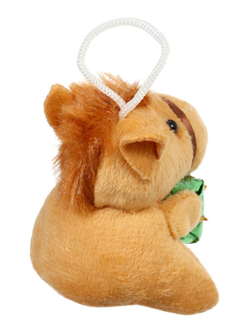 Цена за 2 шт. Мягкая игрушка "Лошадка с подарком", 7 см МИКС