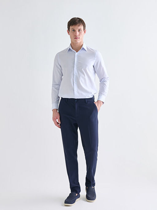 Regular Fit Uzun Kollu Poplin Erkek G?mlek
