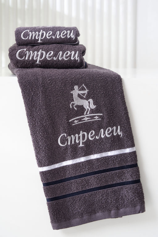 14418/10 Знаки зодиака полотенце махровое плотность 350гр