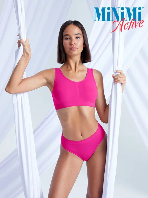 MA132 Майка Toп женская (топ на широких бретелях - Barbie - Minimi фото 2