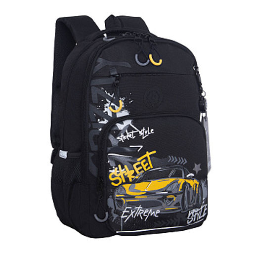 RB-659-1 Рюкзак школьный с картхолдером на держателе - Grizzly фото 2