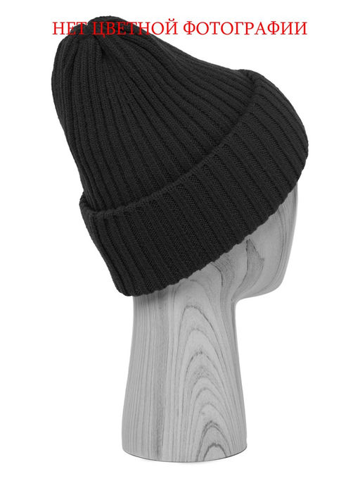 Шапка жен. шерсть+акр LB-A53053 black