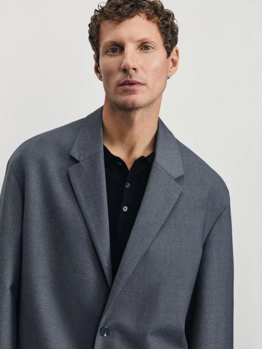 Блейзер свободного кроя / Zarina  фото 6