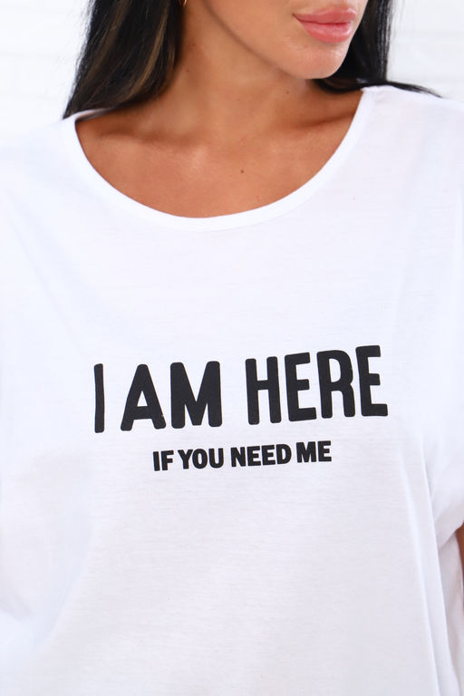 Футболка сзади удлиненная Арт. 726