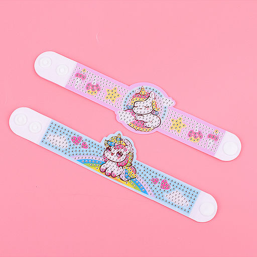 Браслет "Алмазная мозаика. Единорог" в коробке