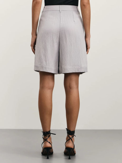 Шорты-бермуды из вискозы и тенселя / Zarina  фото 5