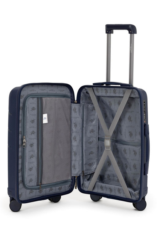 Мужской темно-синий чемодан - U.s. polo assn фото 4