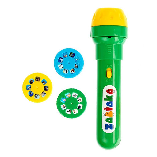 Проектор-фонарик Мир зверей, световые эффекты, 3 слайда, 24 картинки, МИКС - Zabiaka фото 7