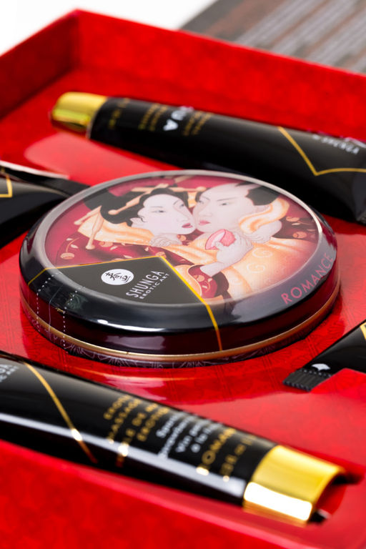 Набор Shunga Geishas Secret, клубника и шампанское