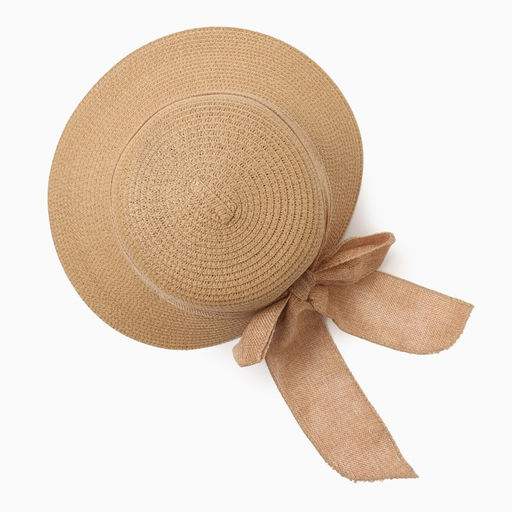 Шляпа женская MINAKU, цвет светло-коричневый, р-р 58  фото 2