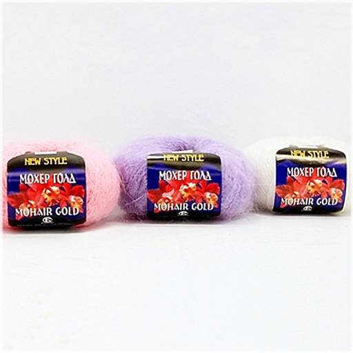 Цена за 10 мотков пряжи Мохер Голд