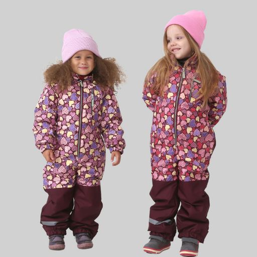 Комбинезон для девочки (осень-зима), MORGAN 609 Фиолетовый - Caimano фото 14