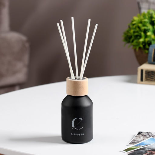 Диффузор ароматический Home Fragrance, кедр, черный, 100 мл - Simaland фото 2