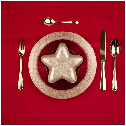 БЛЮДО STAR GOLD SHINY 17х17 СМ БЕЗ УПАКОВКИ - Lefard фото 2