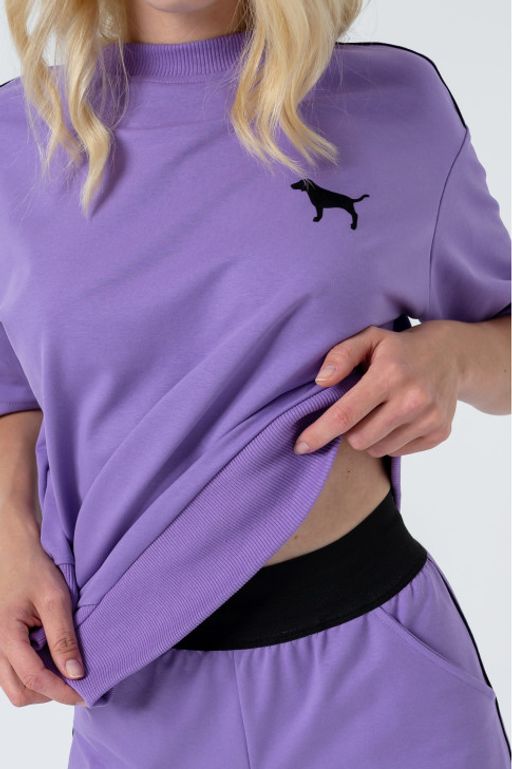 Костюм женский ДО-81.02 сирень - Хороший трикотаж фото 4