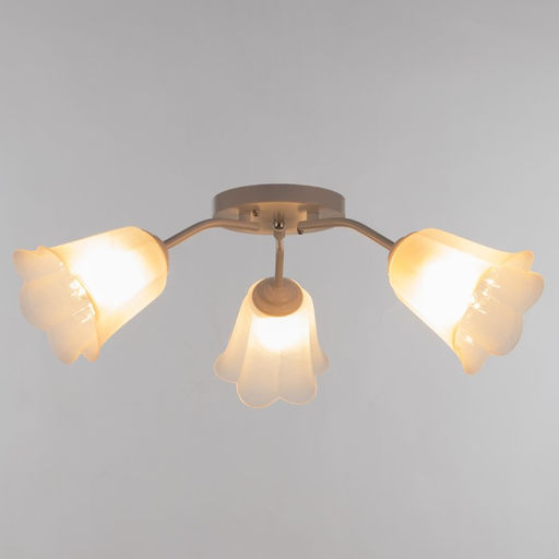 Люстра «Онлайн» 3×15 Вт Е27 МОДЕЛЬ: BR=00204 белый/прозрачный