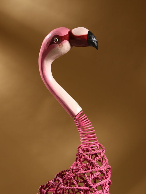 Сувенир плетёный «Фламинго», 30×18×140 см