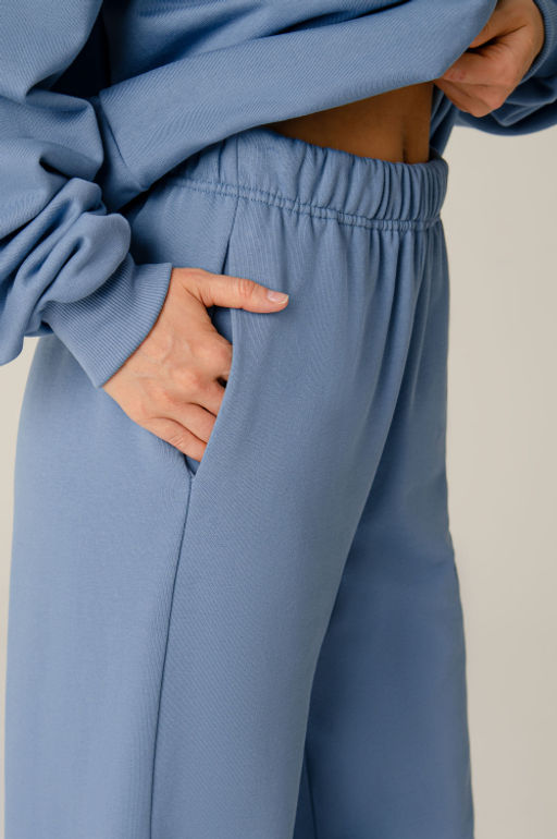 Арт. 2-540 Костюм женский с брюками 44-50 (4 шт) Цвет:Голубой - Калинка фото 32