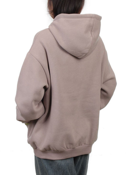 2616 PINK POWDER Толстовка женская (85% хлопок, 10% полиэстер, 5% спандекс) - Fashion фото 6