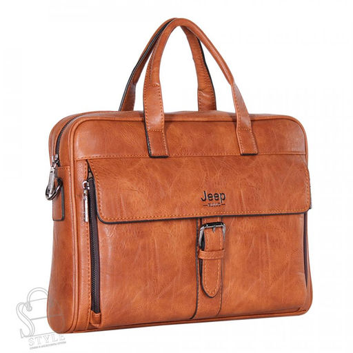 Портфель мужской 6676-3 orange Jeep/30(дефект)