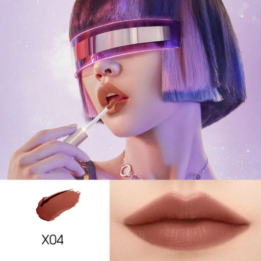 ZEESEA Помада для губ жидкая Interstellar discovery velvet lip cream тон X04, 2 г  фото 5