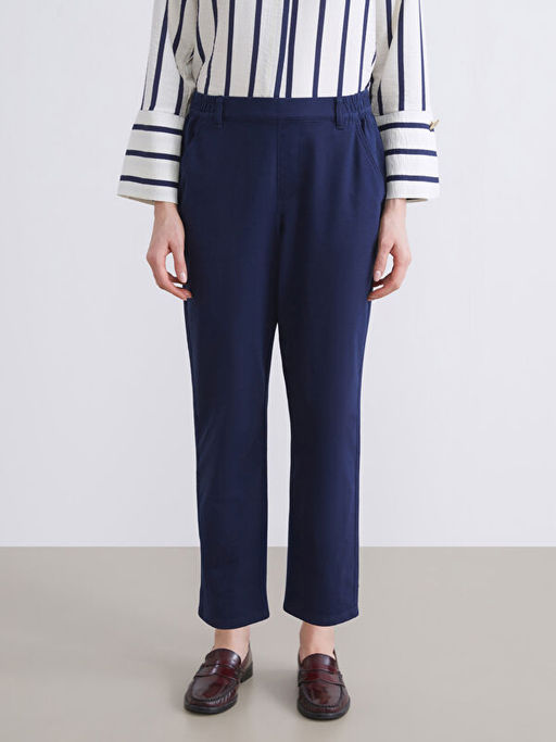 B?y?k Beden Straight Fit Kad?n Jean Pantolon