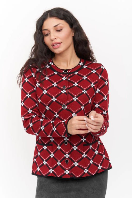 ЗЛАТА Жакет М 3171/красный