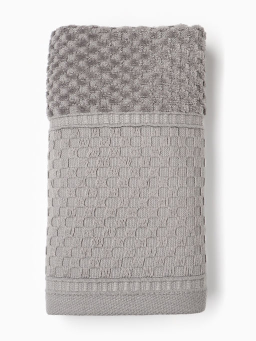 Полотенце махровое LoveLife «Ордос» 50×80 см, 100% хлопок, 430 г/м², серое