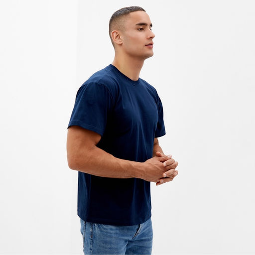 Футболка мужская Collorista, размер 50-52, тёмно-синяя