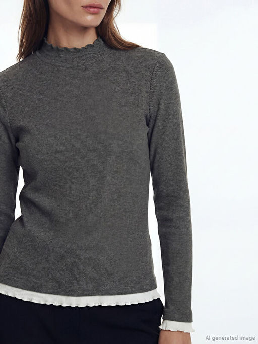 Dik Yaka F?rf?rl? Kad?n Body