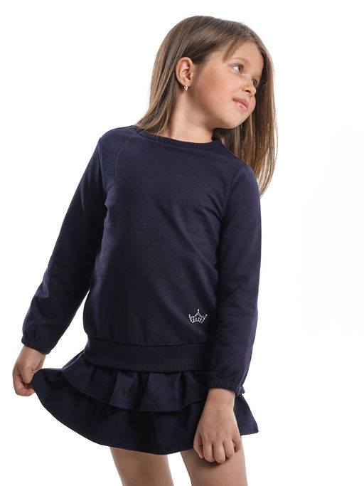 Толстовка для девочки UD 1983 т.синий - Mini maxi фото 5