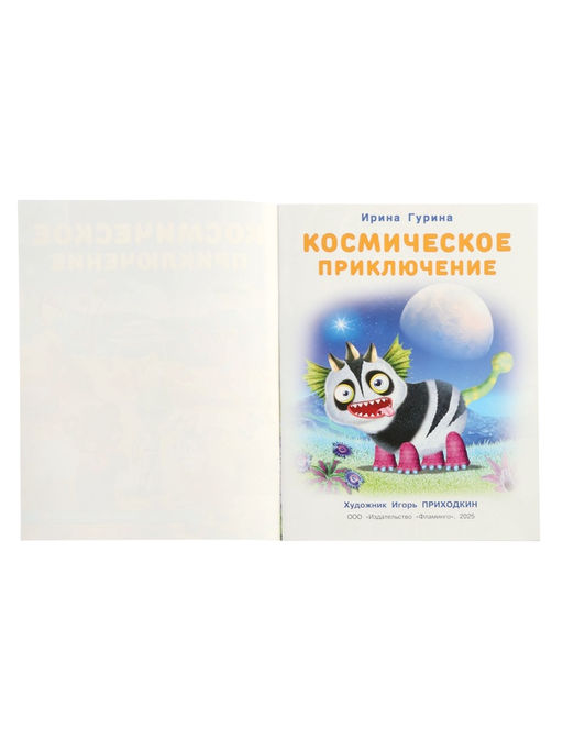 Цена за 3 шт. Книга "Космическое приключение", 16 стр, Гурина И. В.