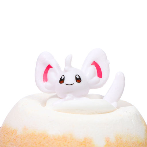 Бомбочка для ванны детская с игрушкой оранжевая 100 г