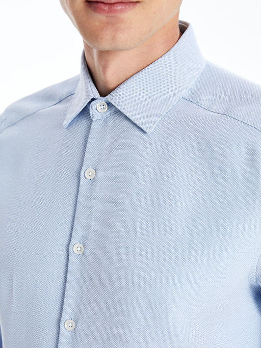 Slim Fit Uzun Kollu Arm?rl? Erkek G?mlek