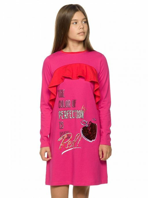 PELICAN, платье для девочек, Розовый