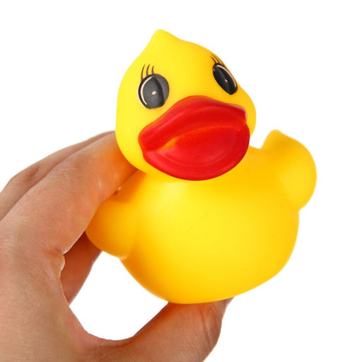 Резиновые игрушки для ванны Крошка Я «Уточки», 6.5 см, с пищалкой, в наборе 3 шт.