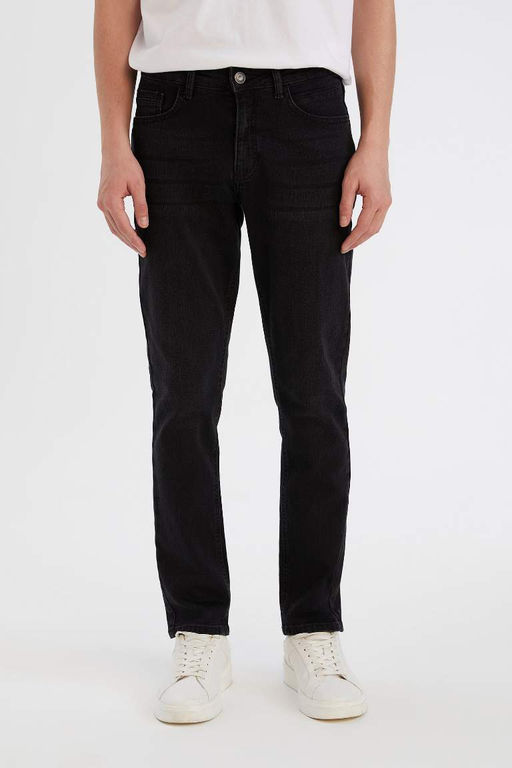 Pedro Slim Fit Dar Kal?p Normal Bel Dar Paca Jean Pantolon - Defacto фото 2