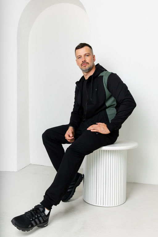 Костюм без начёса  из футера двухнитки