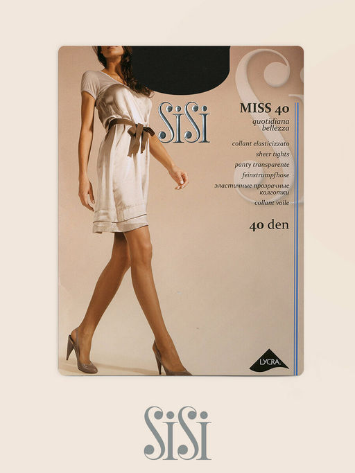 (SiSi) Miss 40 nero  фото 38