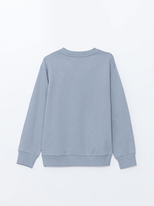 Bisiklet Yaka Erkek ?ocuk Sweatshirt