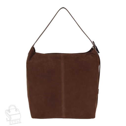 Сумка женская кожаная 3349QAA brown Polina&Eiterou  в Новосибирске