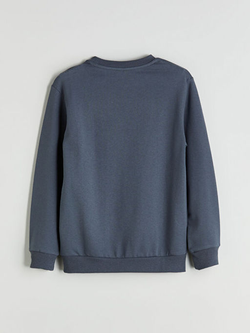 Bisiklet Yaka Erkek ?ocuk Sweatshirt