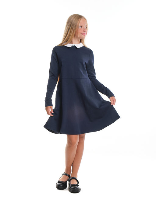 Школьное платье для девочки 22-7400 черный - Mini maxi фото 14