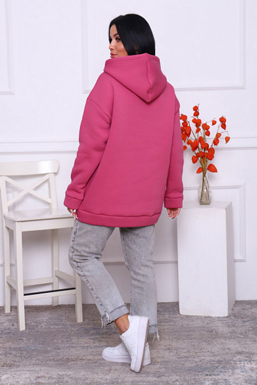 Толстовка с капюшоном, футер с начесом 3-х нитка (878-3) - Плиона фото 25