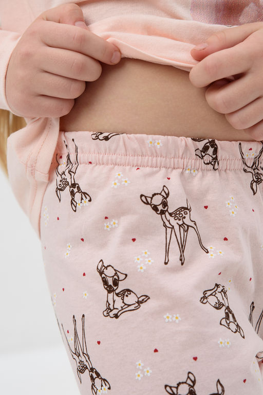 Пижама Кулирка с рибаной длинный рукав