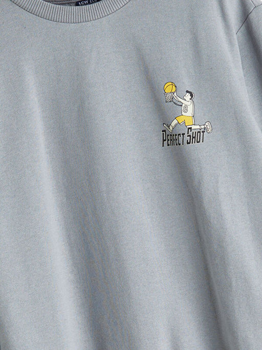 Bisiklet Yaka Erkek ?ocuk Sweatshirt