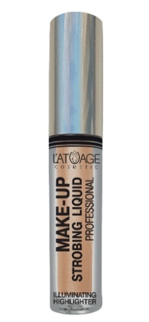 Latuage Хайлайтер жидкий "Make-up Strobing liquid" №602 розово-бежевый